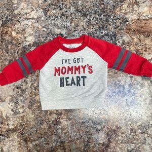 Carter's 6-9 Month Sweatshirt - Valentine's